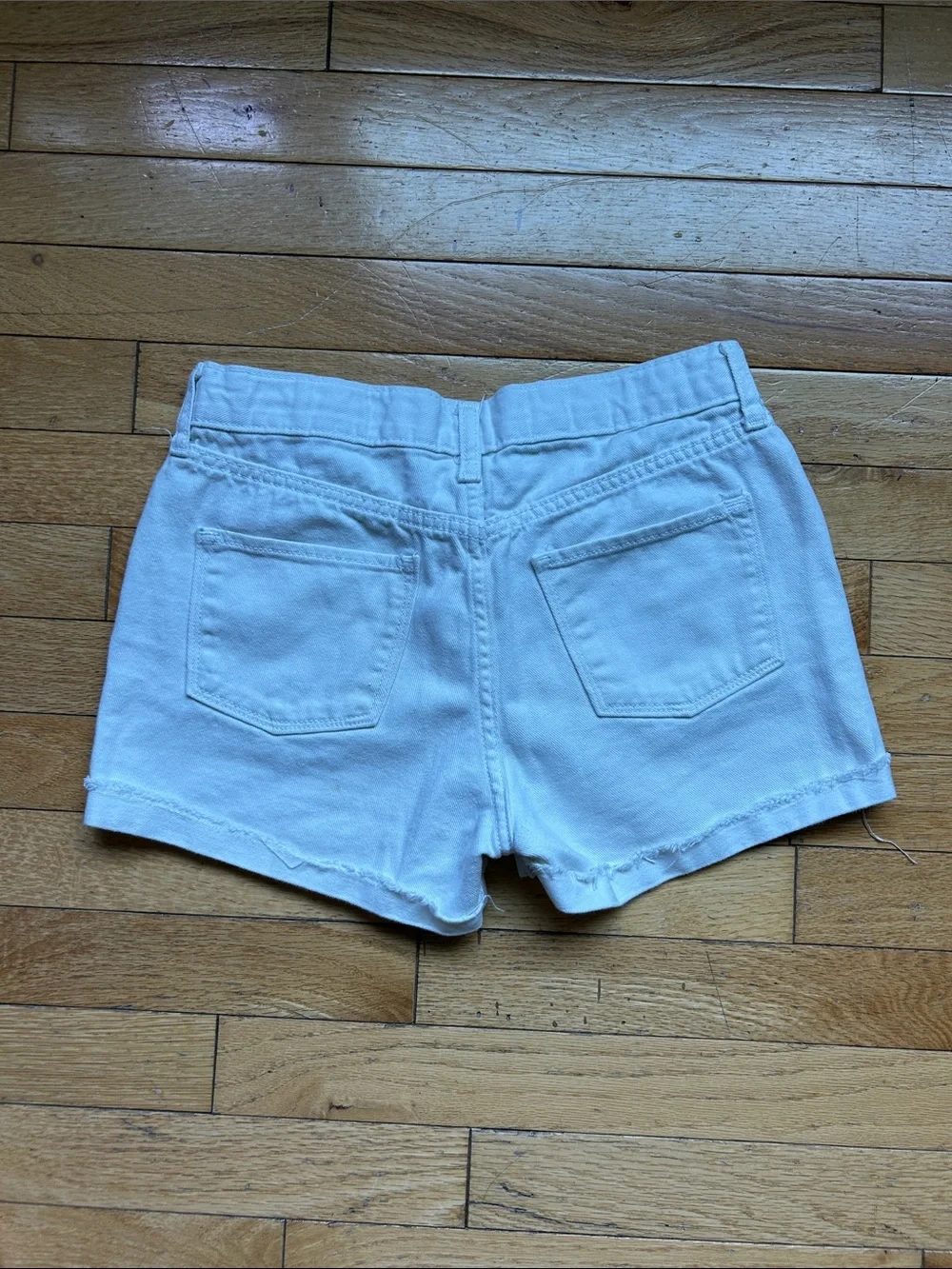 Old Navy White Denim Jean Shorts